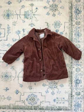 Zara Kids Brown Corduroy Jacket